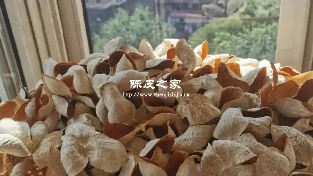 新会陈皮要根据情况及时晾晒