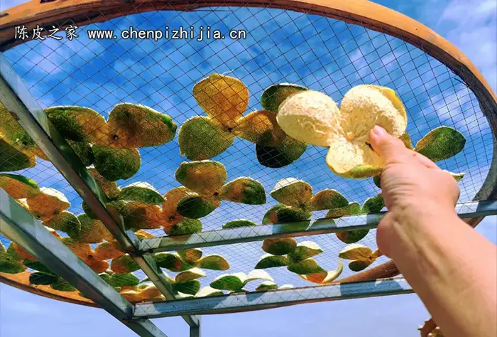 自己家里晒的陈皮有功效吗