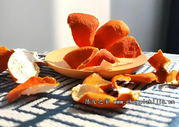 自家晒干的桔子皮有用吗
