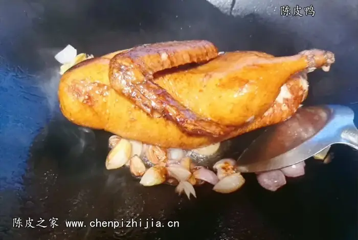 陈皮鸭的做法步骤及功效