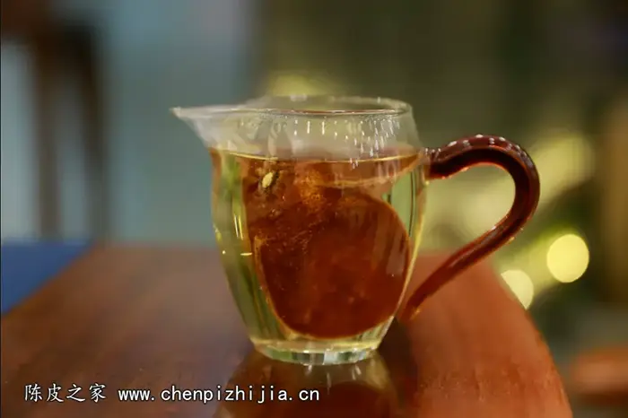 喝陈皮水减肥的辅助作用