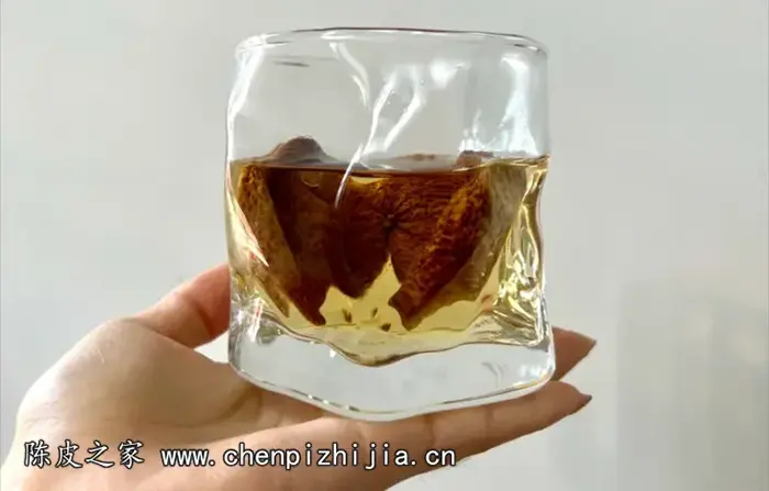 自家晒的陈皮能泡水喝吗