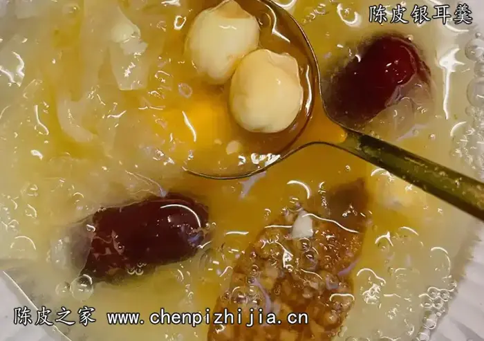 陈皮银耳羹图片