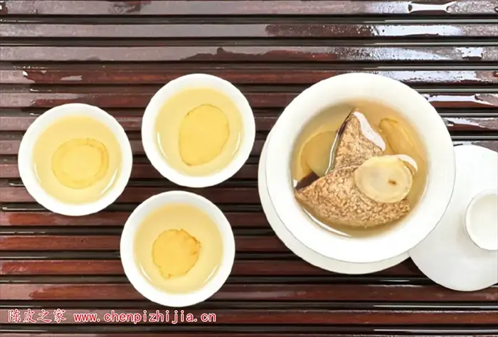新会陈皮可不可以和西洋参泡水喝