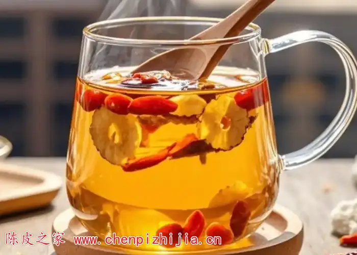 西洋参枸杞子陈皮一起泡水
