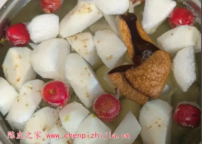 白萝卜陈皮煮水的功效和作用