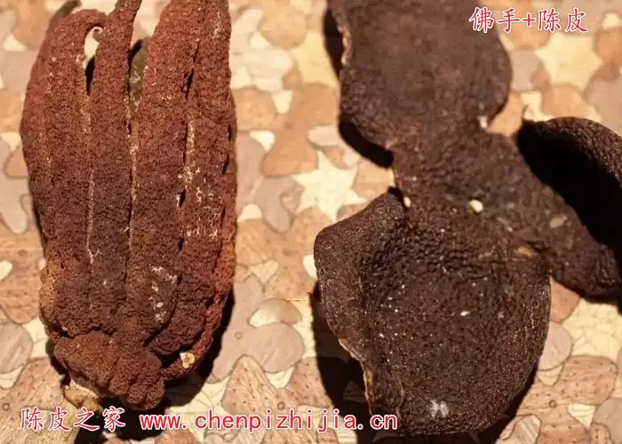 佛手和陈皮一起泡水有什么功效