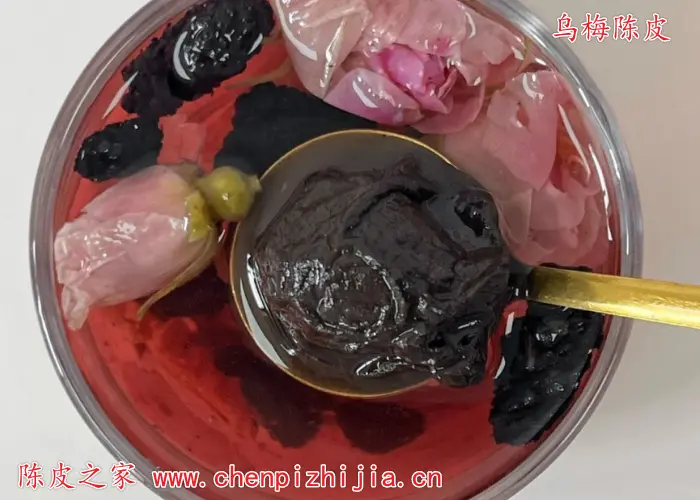 乌梅跟陈皮泡水喝的作用和功效
