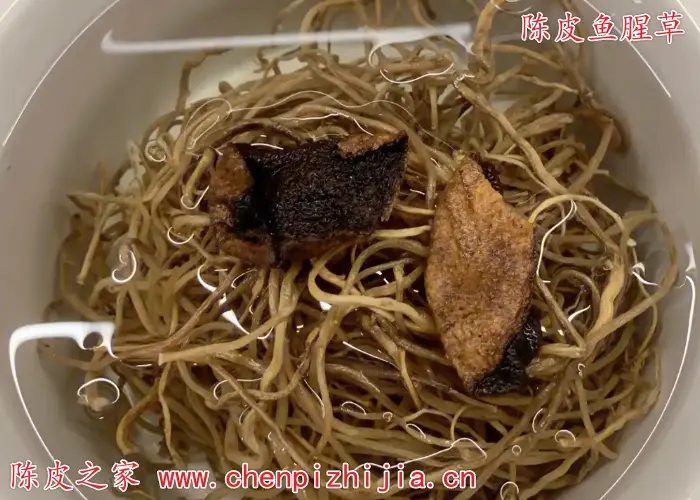 鱼腥草搭配陈皮