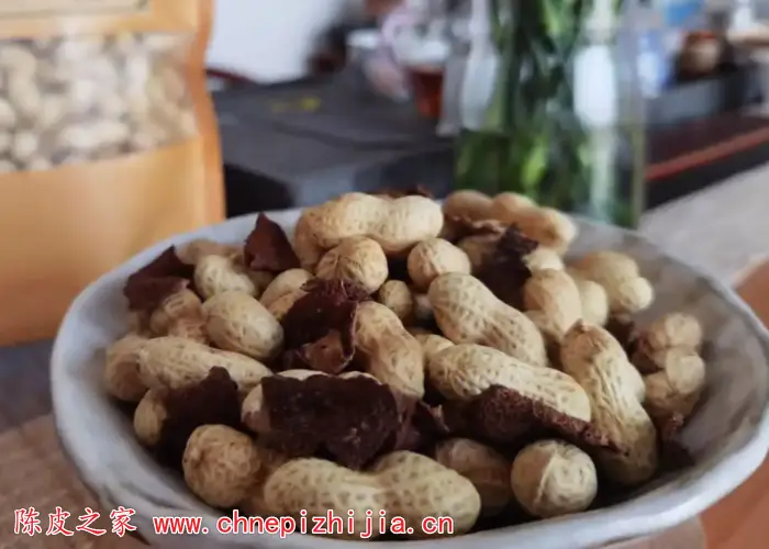 陈皮花生图片