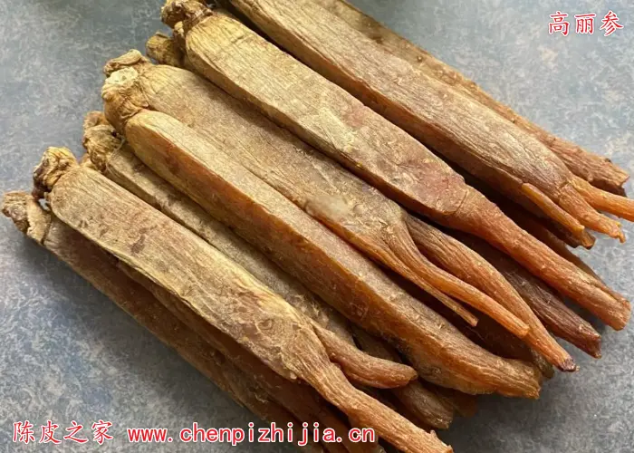 高丽参图片