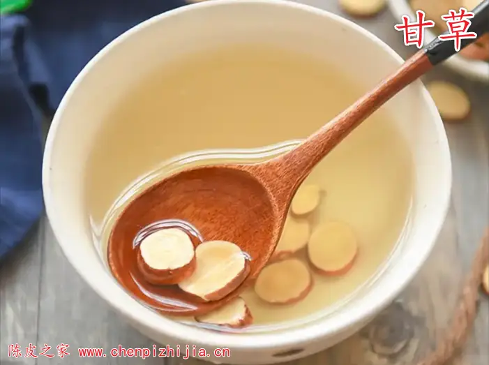 艾叶陈皮甘草生姜一起煮水有什么功效