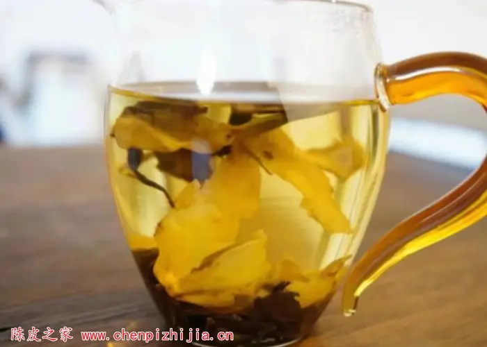栀子花可以和陈皮一起泡水喝吗