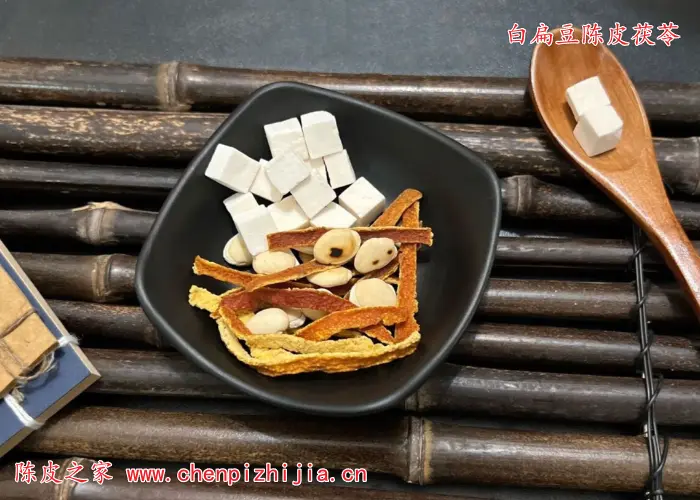 白扁豆陈皮白茯苓有什么功效？三者能一起吃吗？